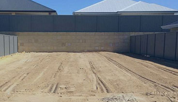 a site cleared by active bobcat services in perth